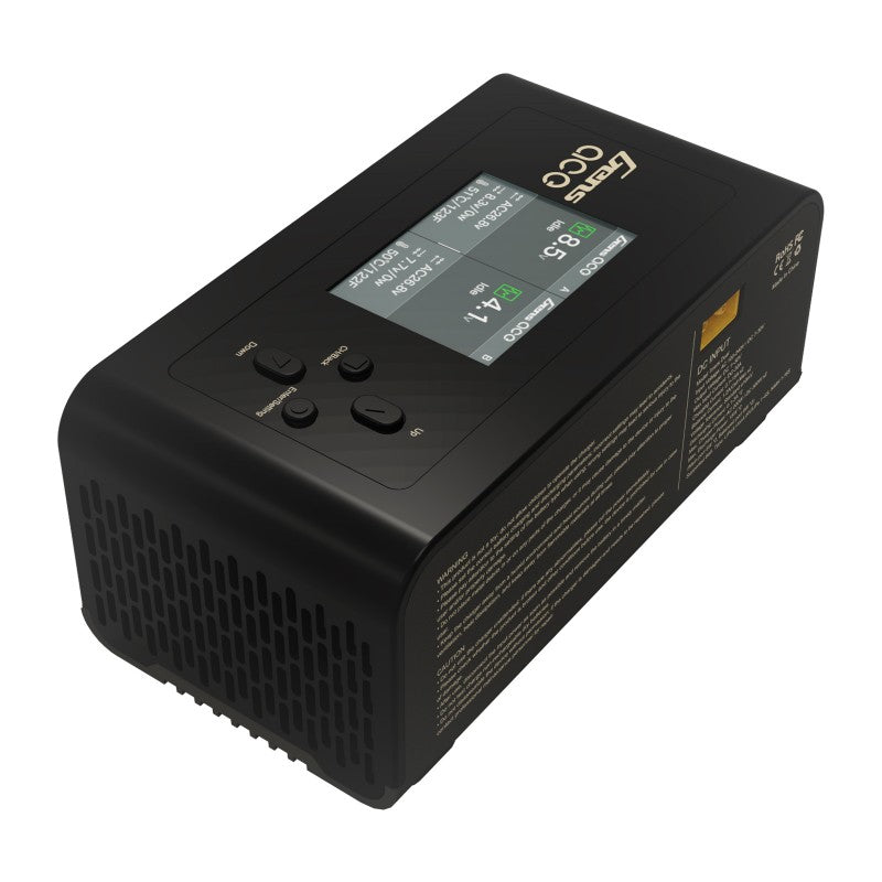 NEW GensAce Imars Dual Channel AC200W/DC300Wx2 Smart Balance RC Charger