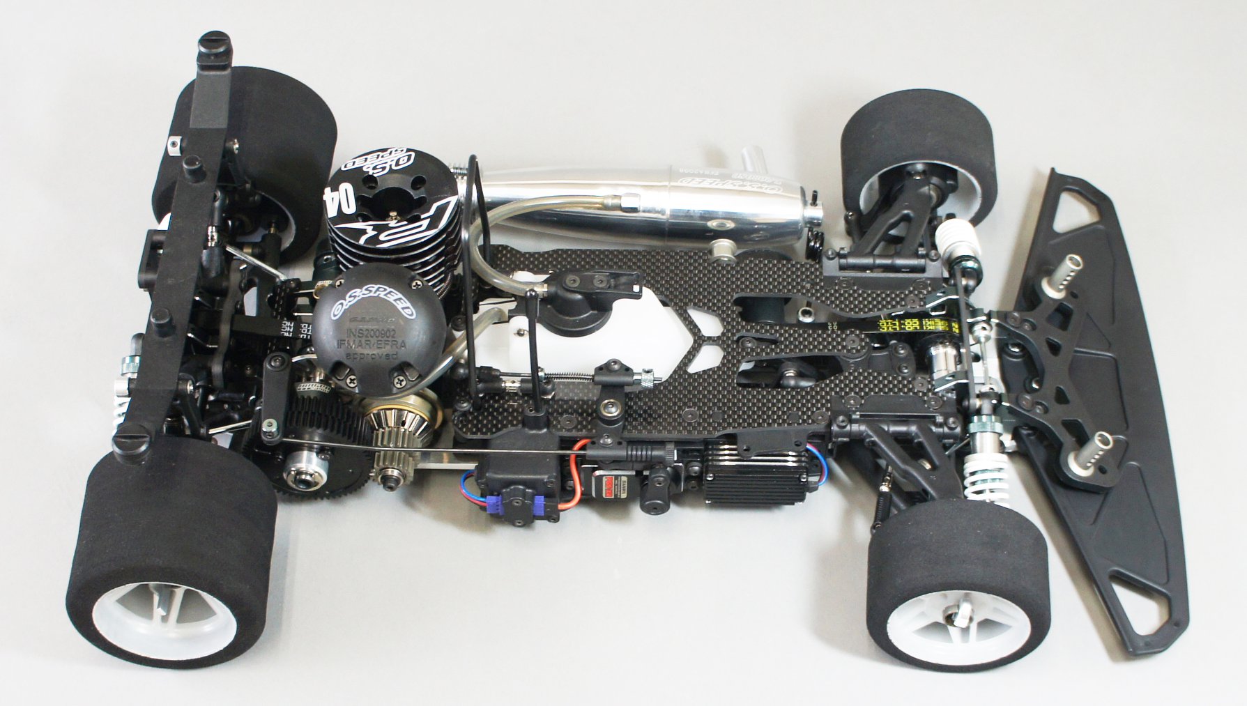 MRX6X 1/8 Nitro On Road Kit - Mugen Seiki Racing H2008 - RACERC