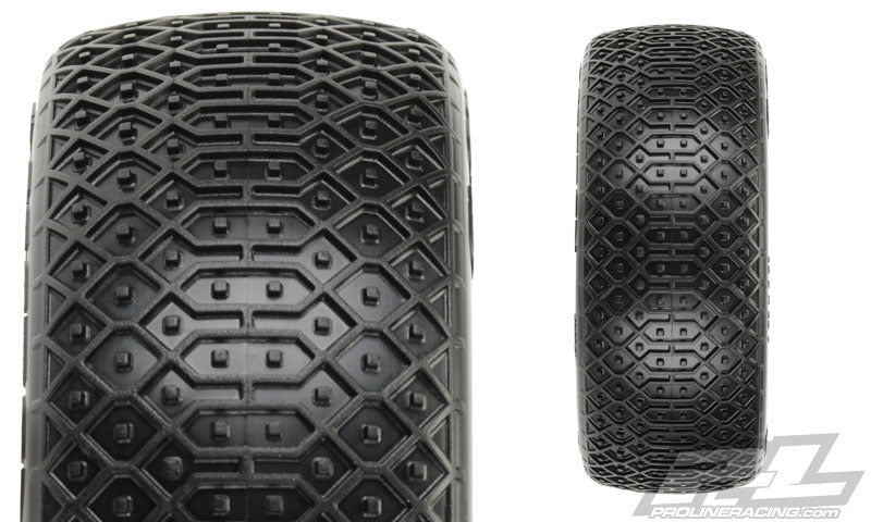Pro-Line Electron 1/8 Buggy Tires w/Closed Cell Inserts (2) (M4) - RACERC