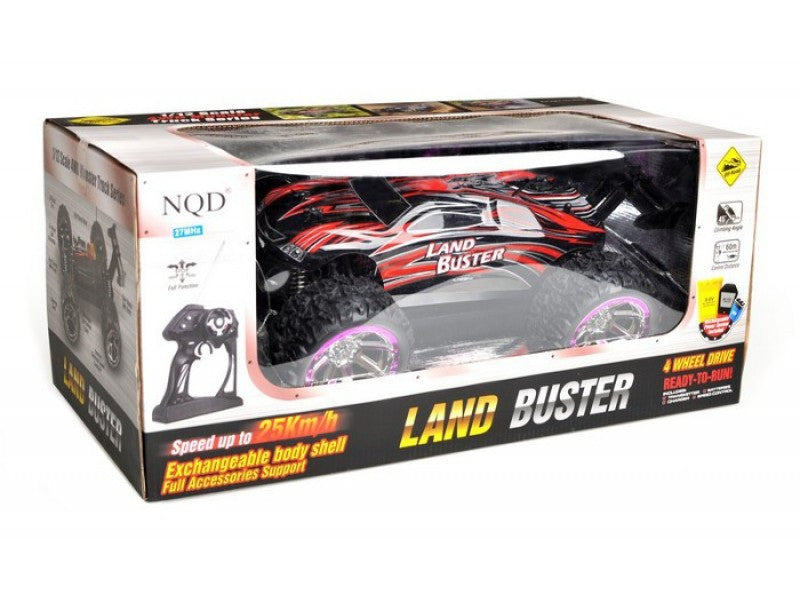 Land Buster Buggy High Speed Truggy RC 1/12 EP Racing Car RTR Off-Road 4WD Monster Truck - RACERC
