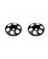 Arrowmax Aluminium Rear Wing Shims (Black) (2) - RACERC