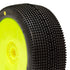 ADDICTIVE BUGGY P2 (SOFT) PRE-MOUNTED YELLOW (2pcs.) - RACERC