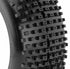 AKA Racing Cross Brace 1/8 Buggy Tires (2) (Pre-Mounted) (White) (Medium) - RACERC