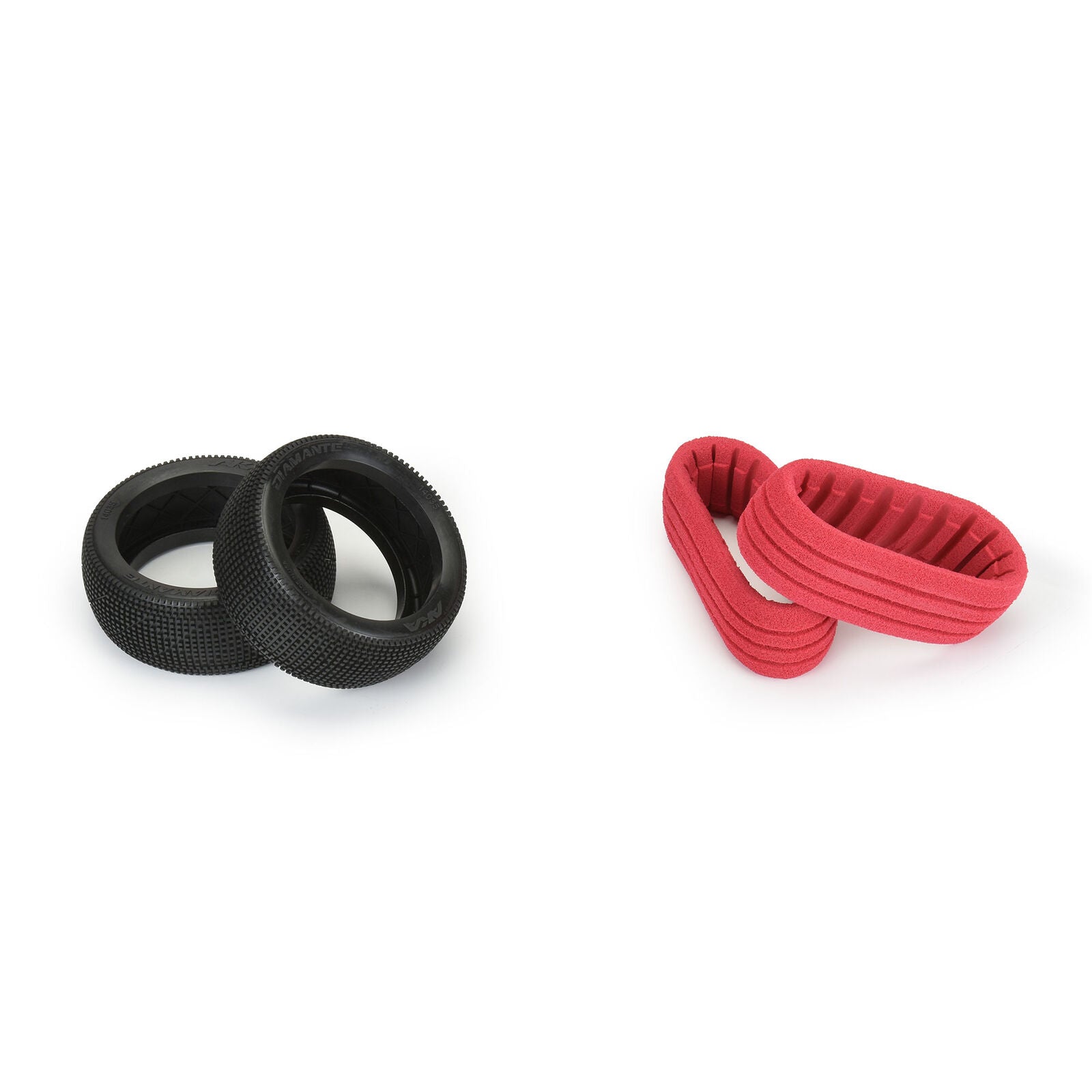 1/8 Diamante Ultra Soft Front/Rear Off-Road Buggy Tires (2)
