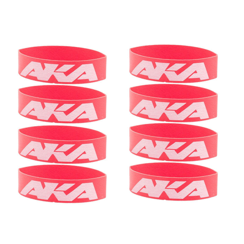 AKA TIRE MOUNTING BANDS 1:8 / 1:10 (8 PCS) - RACERC