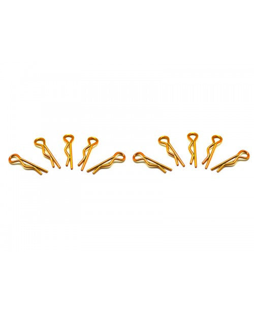 Small body clip 1/10 - gold (10) - RACERC