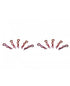 Small body clip 1/10 - metallic red (10) - RACERC