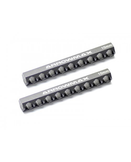 AM-170054 CHASSIS DROOP GAUGE BLOCKS 10 MM Honeycomb (2) - RACERC