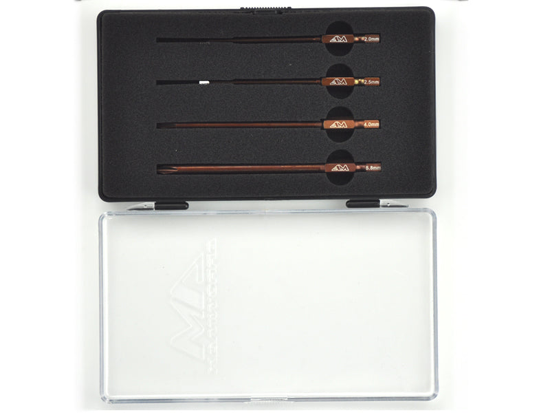 Arrowmax Power Tool Tip Set 4 Pieces With Plastic Case (AM-500901)