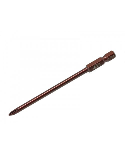 Arrowmax Phillips Screwdriver 4.0 x 100mm Power Tip Only AM-541140 - RACERC