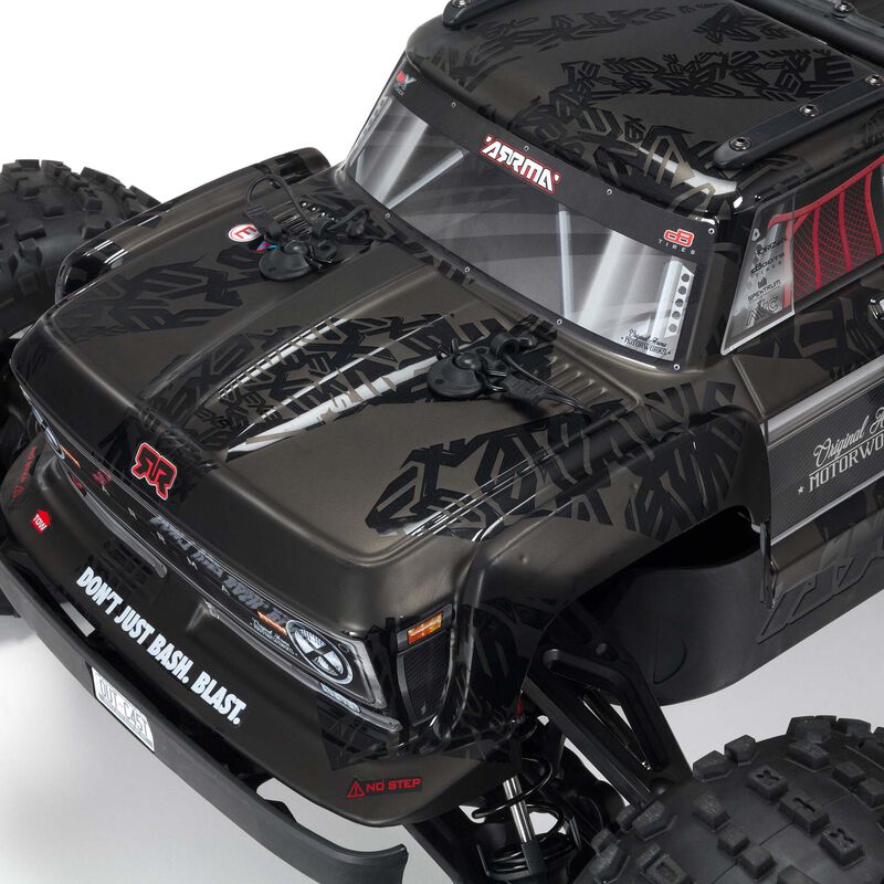 Arrma Outcast 1/5 EXB EXtreme Bash Roller 4WD Monster Stunt Truck (Black)