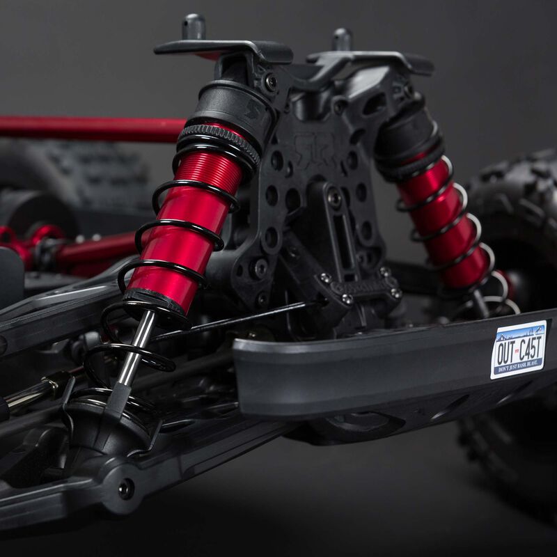 Arrma Outcast 1/5 EXB EXtreme Bash Roller 4WD Monster Stunt Truck (Black)