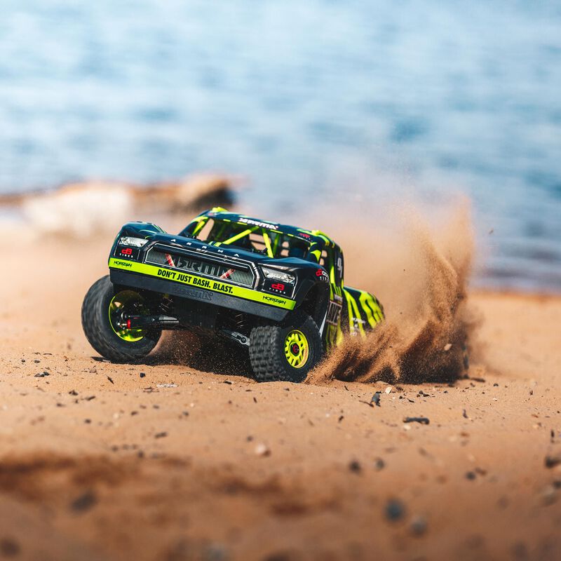 ARRMA Mojave 6S BLX 1/7 4WD RTR V2 Desert Truck (Black/Green) με Spektrum SLT3