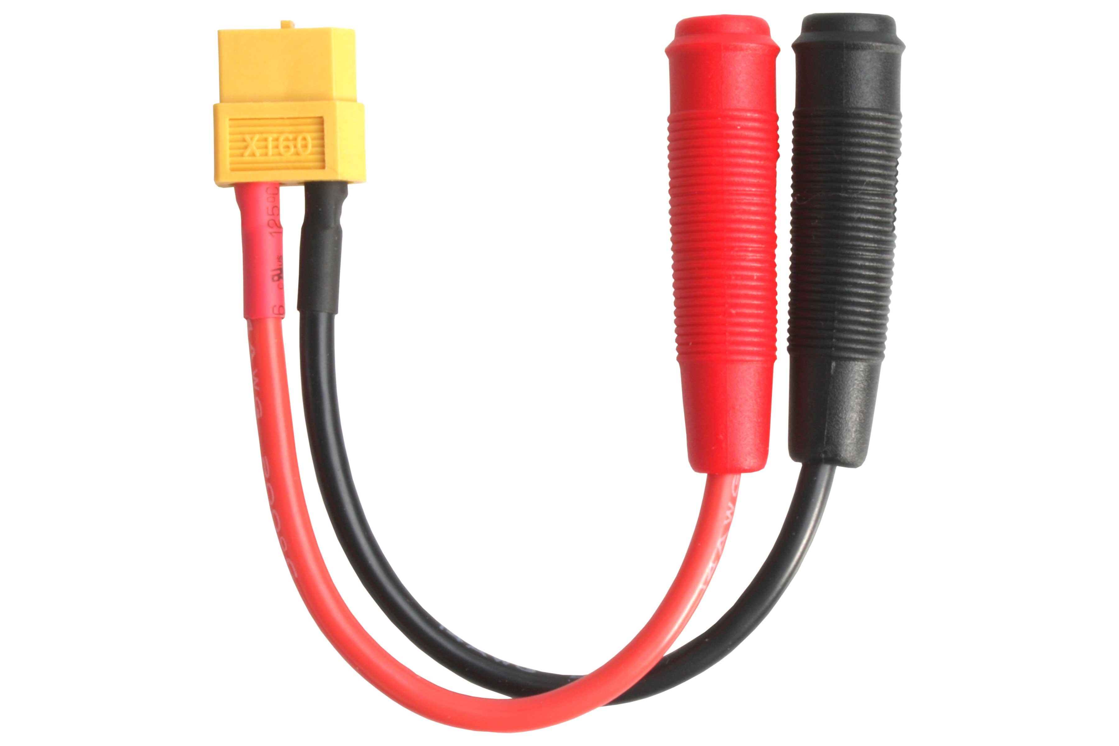 Adaptor • YUKI MODEL • XT60 socket <=> Ø4,0mm banana socket - RACERC