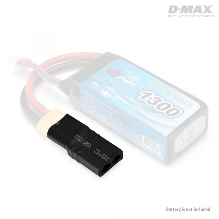 DynoMAX Connector Adapter XT60 (male) - TRX (female)