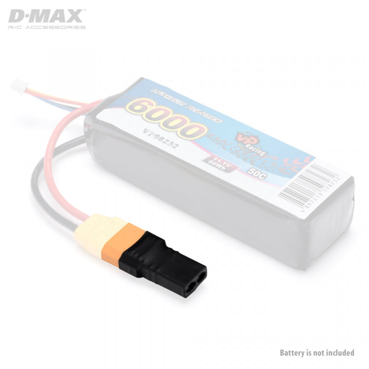 Connector Adapter XT90 (male) - TRX (female)