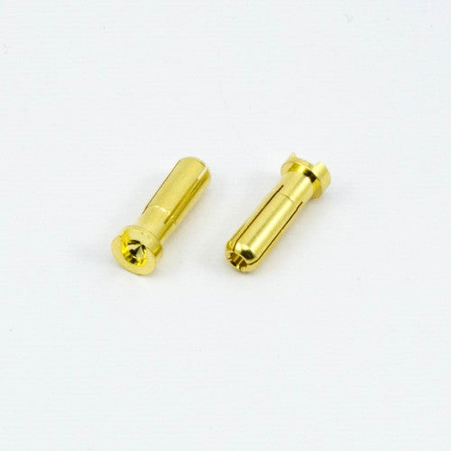5.0mm BULLET CONNECTOR MALE (2pcs) - RACERC