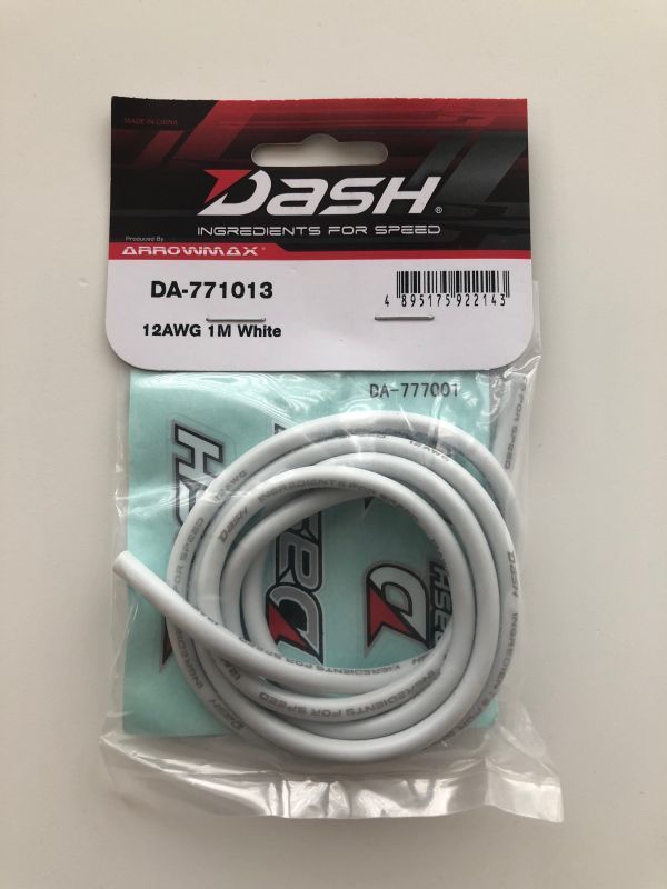 Arrowmax 12awg Wire (White) (1 Meter) - RACERC