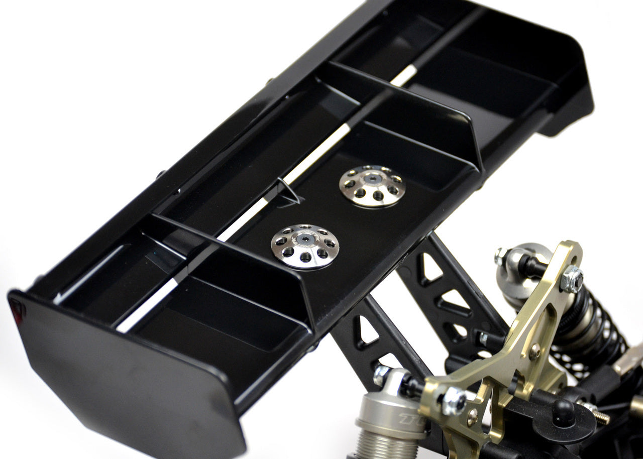 EXOTEK 1/8 XL WING BUTTONS, TITANIUM (2) - RACERC