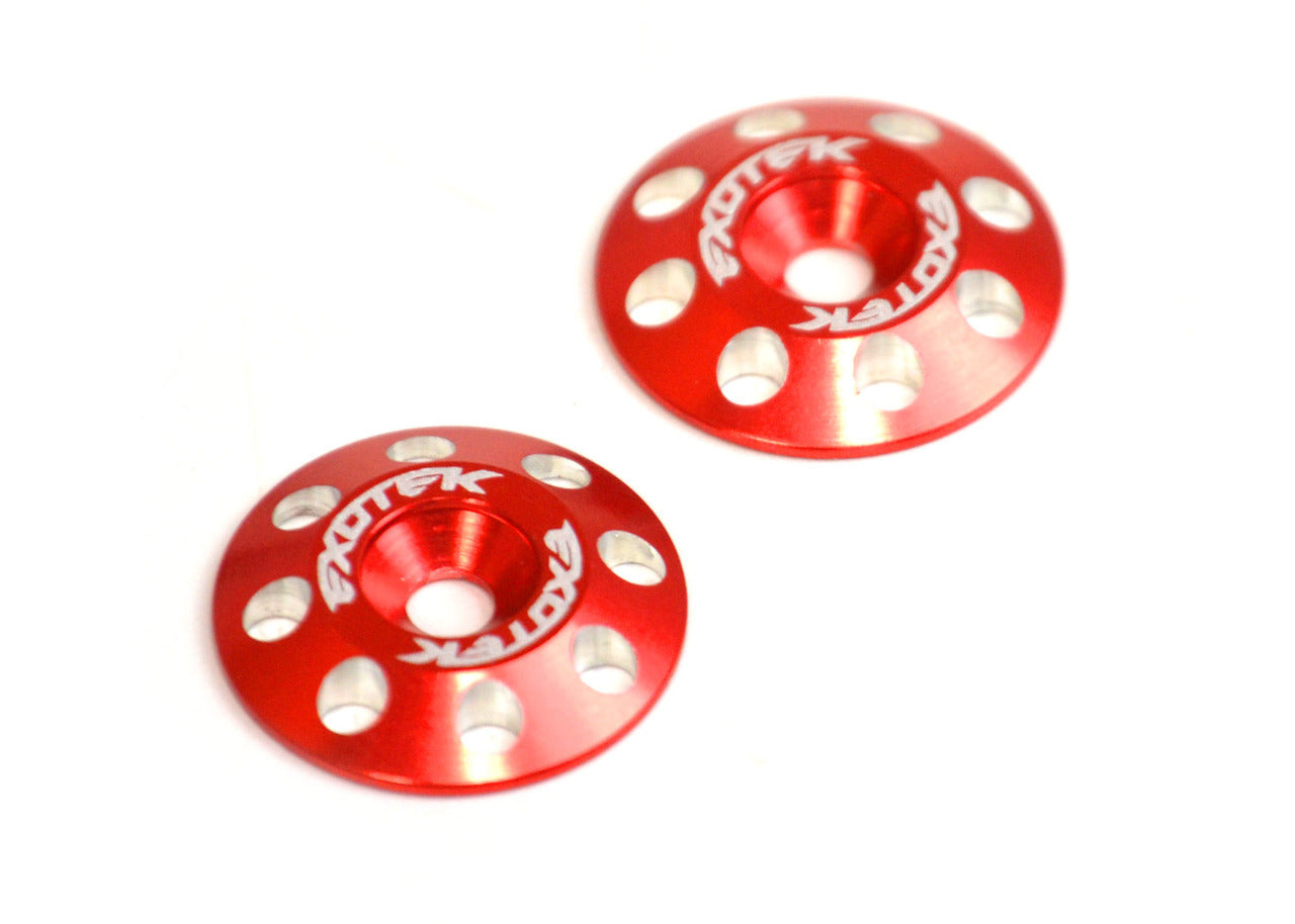EXOTEK FLITE WING BUTTONS V2, 6061 2 pack - RACERC