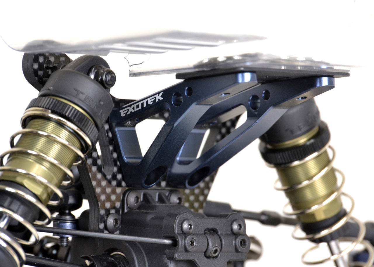 EXOTEK EB410 7075 WING MOUNTS, +5MM - RACERC