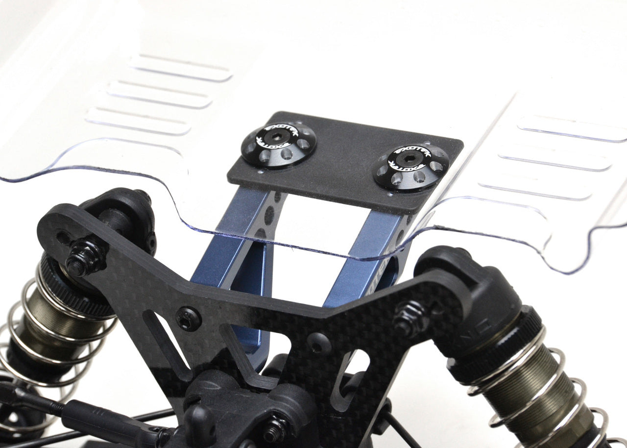 EXOTEK EB410 7075 WING MOUNTS, +5MM - RACERC