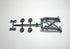 Mugen Seiki MBX8T/MBX8TE Rear Wing Stay Spacer (+15mm) - RACERC