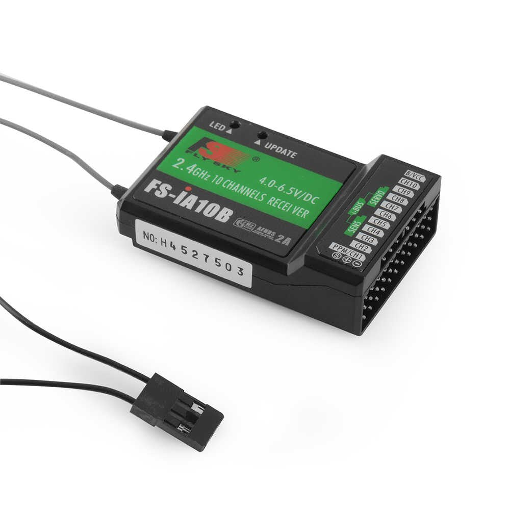 FlySky FS-i6X 10CH 2.4GHz Τηλεκατεύθυνση με FS-iA6B Receiver