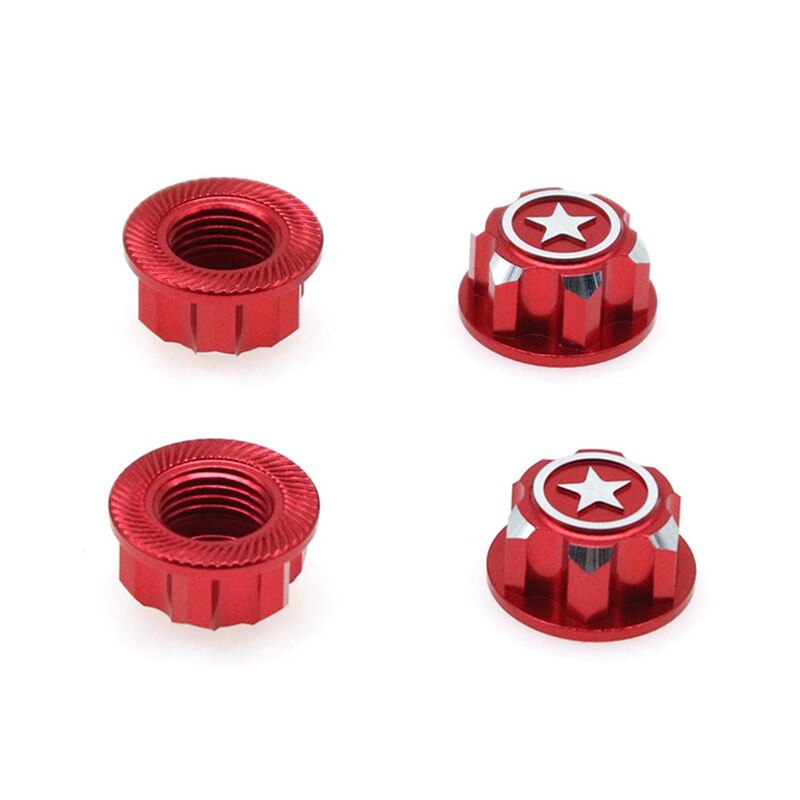 ProtonRC 17mm Aluminum Wheel Hex Nut for 1/10 Scale Traxxas Maxx/E-Revo/E-Maxx/Summit Monster Truck Tires