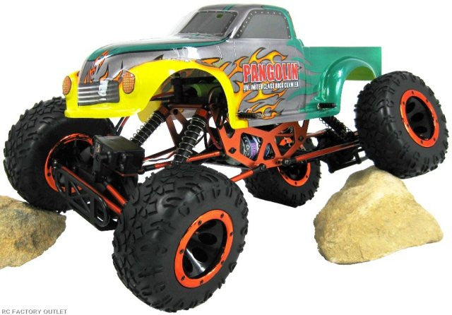 Pangolin 1:10 Scale 2.4GHz Electric Powered Off-Road Rock Crawler RTR - RACERC