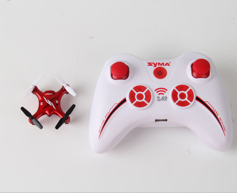 Syma X12S Nano 6-Axis Gyro 4CH RC Quadcopter with Protection Guard - RACERC