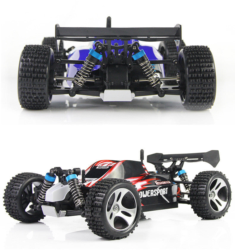 Wltoys A959 Vortex 1/18 2.4G 4WD Electric RC Car Off-Road Independent Suspension Buggy RTR - RACERC