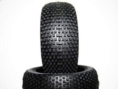 Hot Race 1/8 Buggy Tire MIAMI  Pre Glued - RACERC