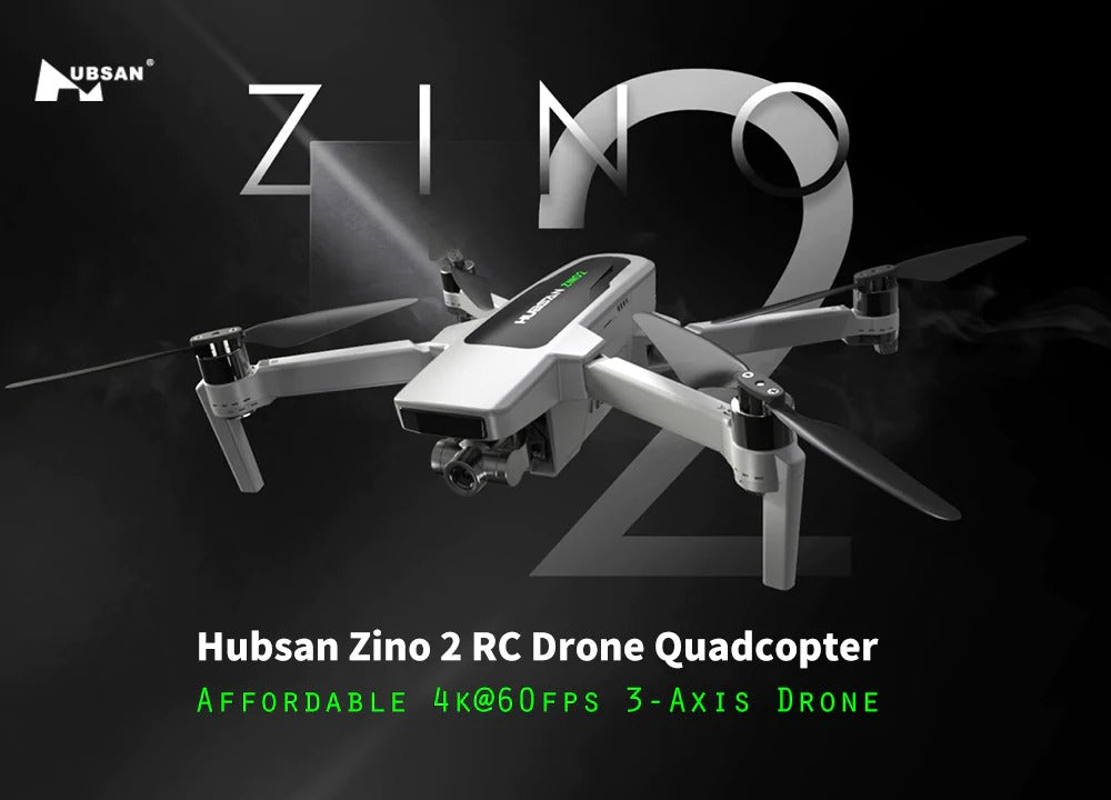 Hubsan Zino 2 Folding Drone 4k FPV
