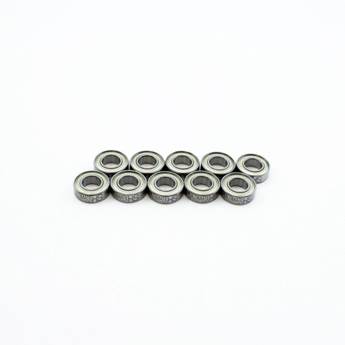 8x16x5mm SELECT "HS" METAL SHIELDED BEARING SET (10pcs.) - RACERC