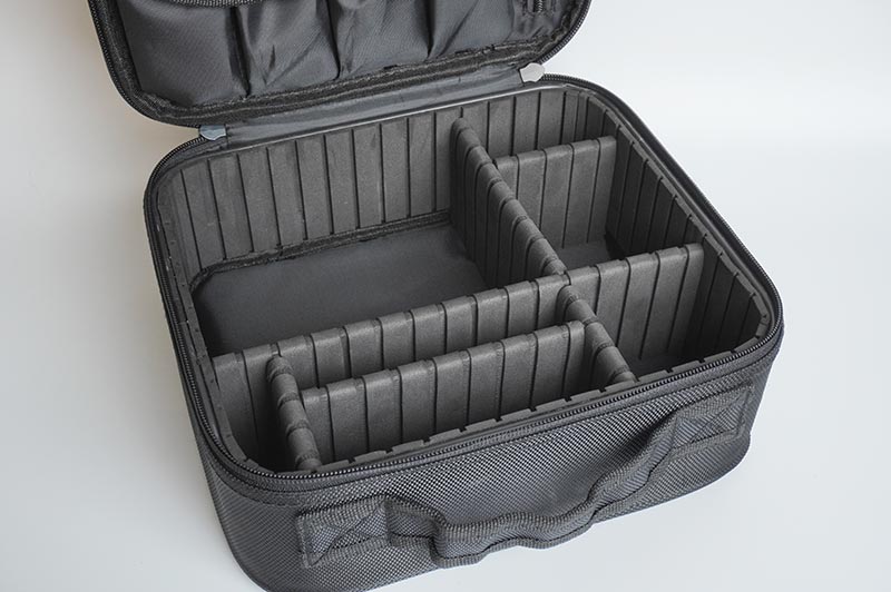 260X230X95MM HARD FRAME TOOL/CHARGER BAG/EQUIPMENT CASE (W/PARTITION PLATES & PARTS BOX)