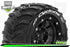 Louise RC MT-Cyclone 3.8 για Traxxas Maxx – Ελαστικά με Bead-Lock Ζάντες 17mm Hex 1/2 Offset (2τμχ)