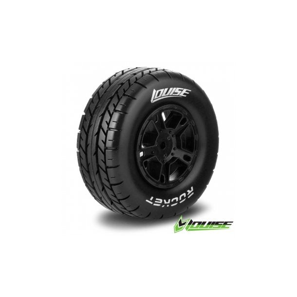 Louise RC SC-HUMMER 1/10 Short Course Tire Set Front Soft 12mm Hex