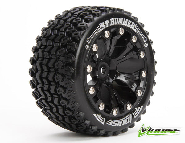Louise RC ST-HUMMER 2.8" Stadium Truck Tires & Wheels (2) | Soft Compound 12mm Hex