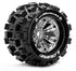 Louise Tire & Wheel MT-MCROSS 3,8" Chrome 0-offset (2) LT3276C