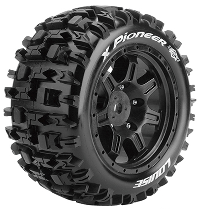 Louise Tires & Wheels X-PIONEER X-Maxx (MFT) (2) LR-T3296B