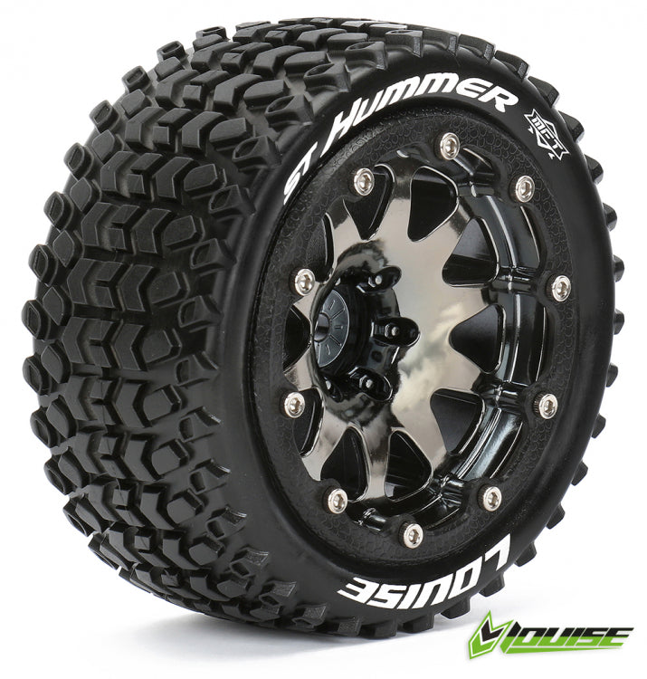Louise RC ST-Hummer Black-Chrome MFT 0-Offset - (2) LT3314SBC