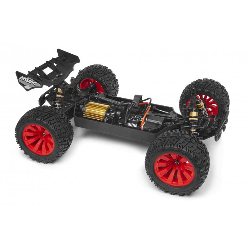 MAVERICK Quantum+ XT Flux 3s 1/10 Stadium Truck - Red