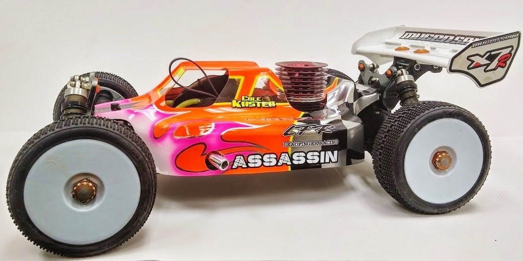 LFR Assassin body (clear) for Mugen MBX7R/8 nitro buggy - RACERC