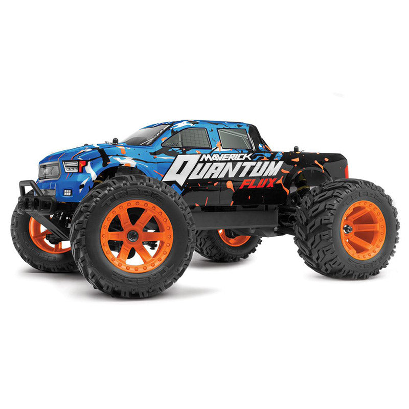 Maverick Quantum MT Flux V2 80A 1/10 4WD Monster Truck - Blue/Orange