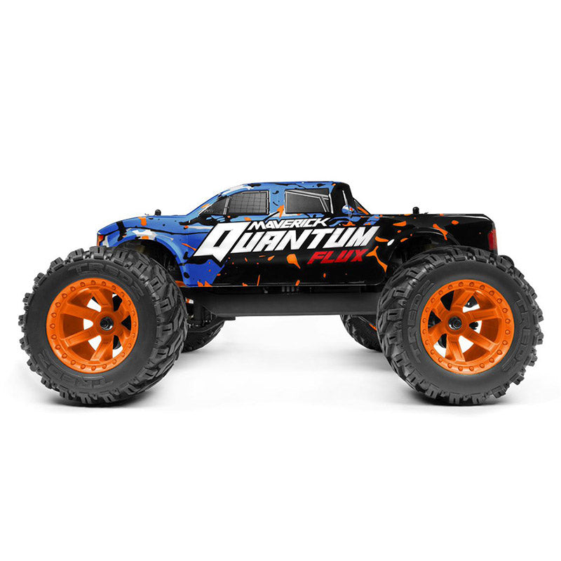 Maverick Quantum MT Flux V2 80A 1/10 4WD Monster Truck - Blue/Orange
