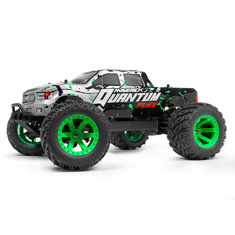 Maverick Quantum MT Flux V2 80A 1/10 4WD Monster Truck - Silver