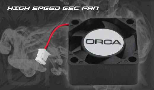 ORCA OF251013 - ULTRA HIGH SPEED ESC FAN - RACERC