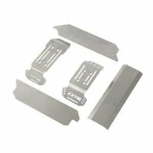 ProtonRC 1/10 Traxxas MAXX Stainless Steel Chassis Armor Skid Plate Guard Parts Kit