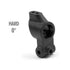 XRAY UPRIGHT 0° OUTBOARD TOE-IN - HARD - RACERC